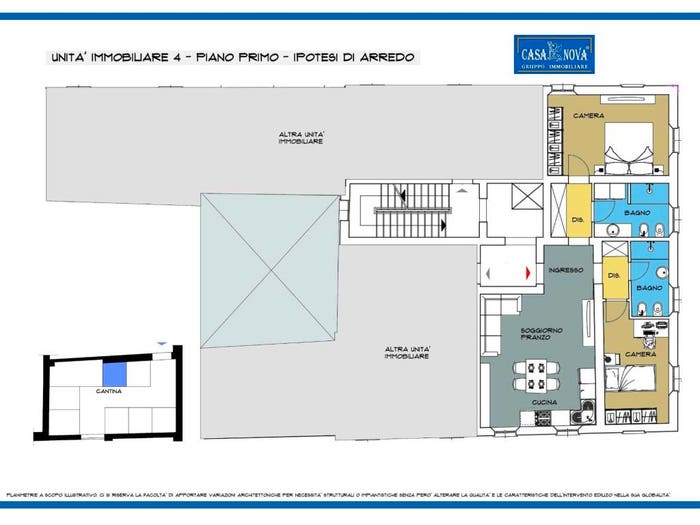 Appartamento trilocale in vendita in Via Leonida Bissolati, Centro, Budrio