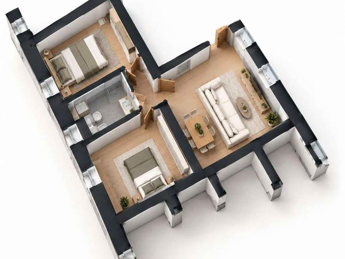 Appartamento quadrilocale in vendita in Centro, Nogaredo