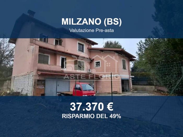Appartamento trilocale in vendita in Via Dossi, Milzano