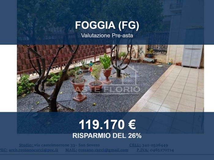 Appartamento con 6 locali in vendita in Via Antonio Duria, Macchia Gialla Tribunale, Foggia