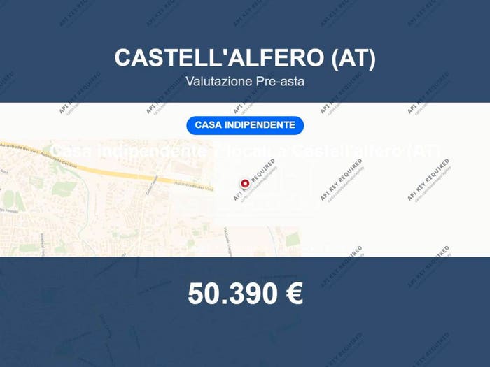 Casa con 6 locali in vendita in Via Oggero Alfieri, Centro, Castell'Alfero