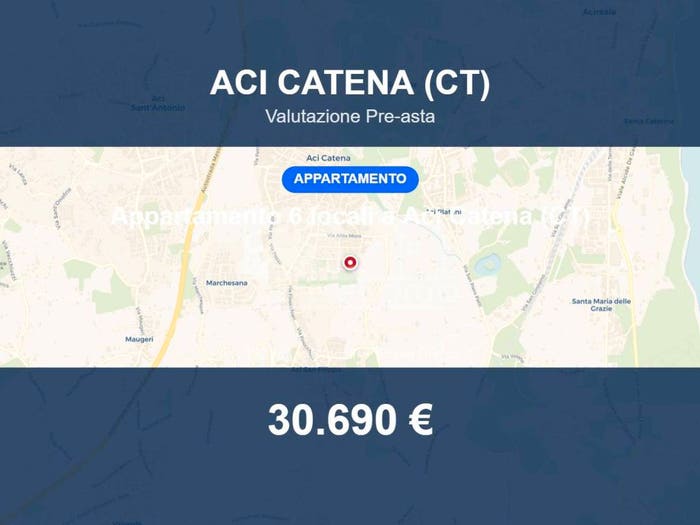 Appartamento con 5 locali in vendita in Via Salvo D'Acquisto B, Centro, Aci Catena