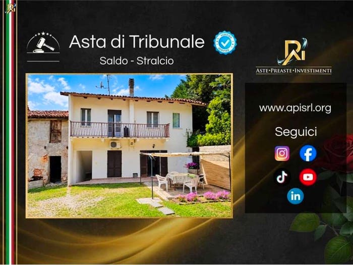 Casa con 6 locali in vendita in Via Via Dei Mille, Centro, Mercenasco