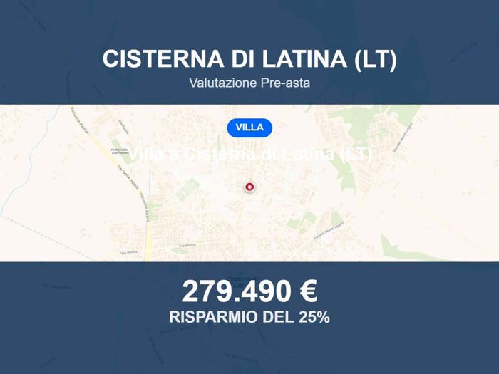 Casa quadrilocale in vendita in Via Giovanni Boccaccio, Centro, Cisterna di Latina