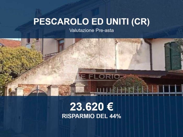 Appartamento quadrilocale in vendita in Via Mazzini, Pescarolo, Pescarolo ed Uniti