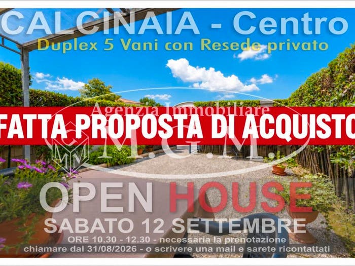 Appartamento con 5 locali in vendita in Via Sacco e Vanzetti, Centro, Calcinaia