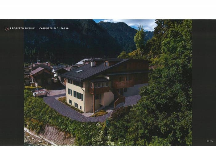 Appartamento con 5 locali in vendita in Strèda de Marin, Campitello di Fassa