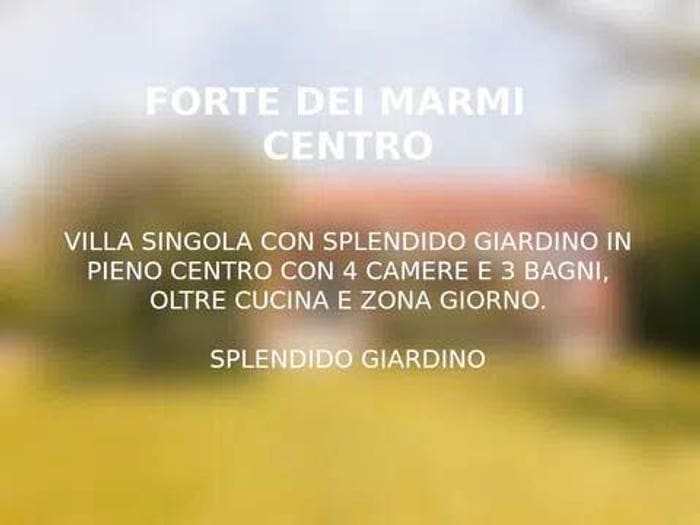 Casa con 5 locali in vendita in Via Dei Mille No Number, Centro, Forte dei Marmi