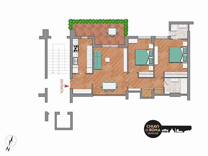 Appartamento trilocale in vendita in Via Primo Carnera, Rinnovamento, Roma