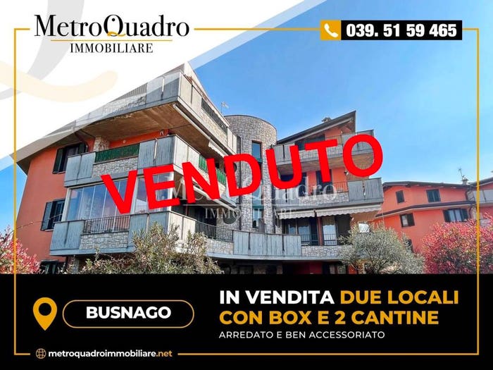Appartamento bilocale in vendita in Via San Francesco d'Assisi, Busnago