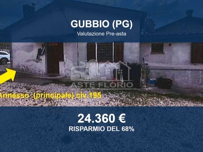 Casa quadrilocale in vendita in Via dell'Assino, Semonte Casamorcia, Gubbio