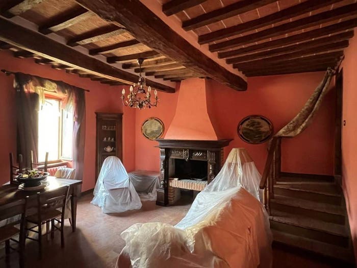 Appartamento con 5 locali in vendita in Piazza Giuseppe Garibaldi, Centro, Cetona