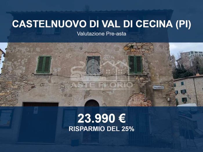 Appartamento bilocale in vendita in Via della Repubblica, Centro, Castelnuovo di Val di Cecina
