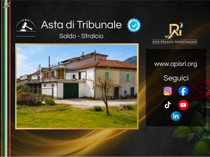 Casa con 6 locali in vendita in Via Provinciale del Corticato, Teggiano Macchiaroli, Teggiano