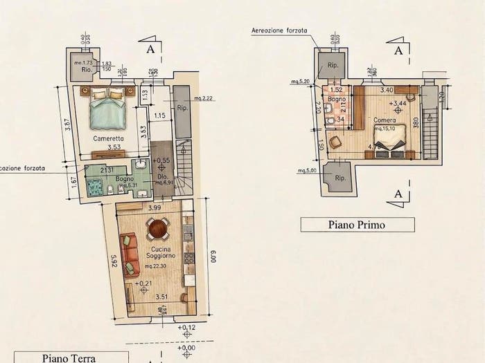 Casa quadrilocale in vendita in Via Barbaiano, San Frediano Nord San Casciano, Cascina