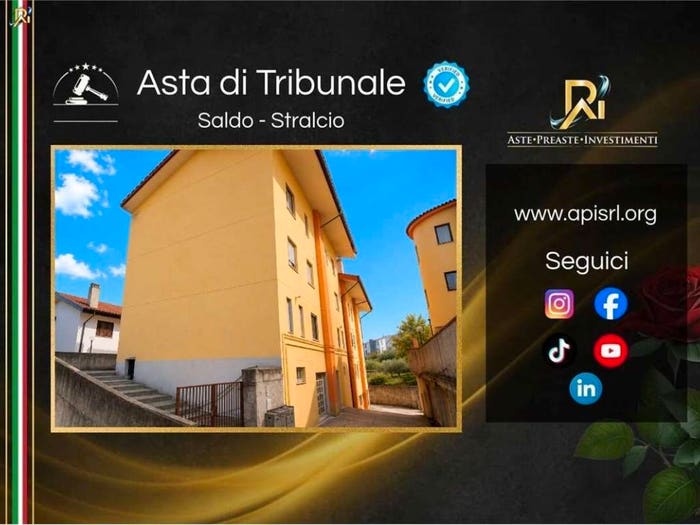 Appartamento trilocale in vendita in Via Vincenzo Bellini snc, Oliveto Citra