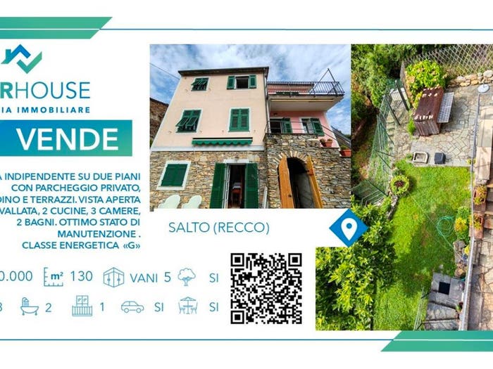 Casa con 5 locali in vendita in Strada Provinciale di Uscio, Salto Chiesa, Avegno