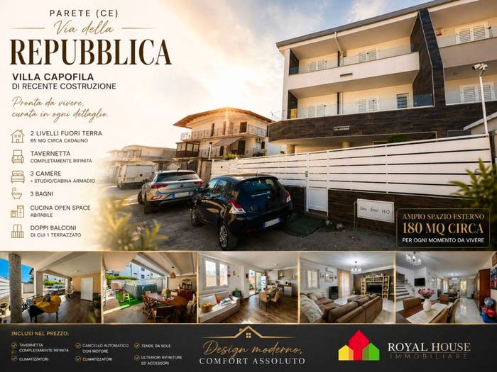 Casa con 5 locali in vendita in Via della Repubblica, Parete