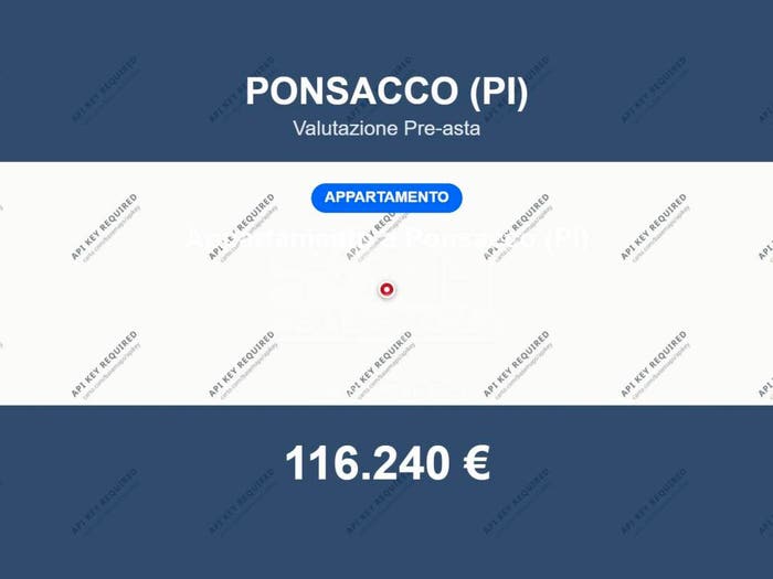 Appartamento quadrilocale in vendita in Via Valdera Pontedera SNC, Centro, Ponsacco