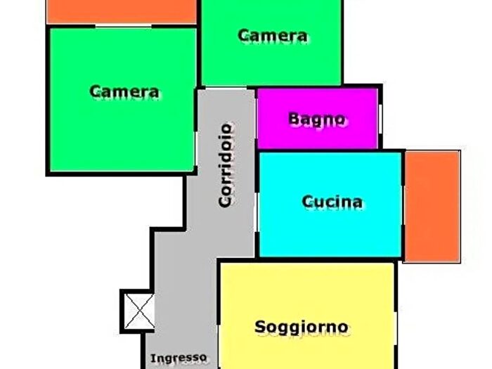 Appartamento trilocale in vendita in Via Tazzoli, Ospedale, Caserta