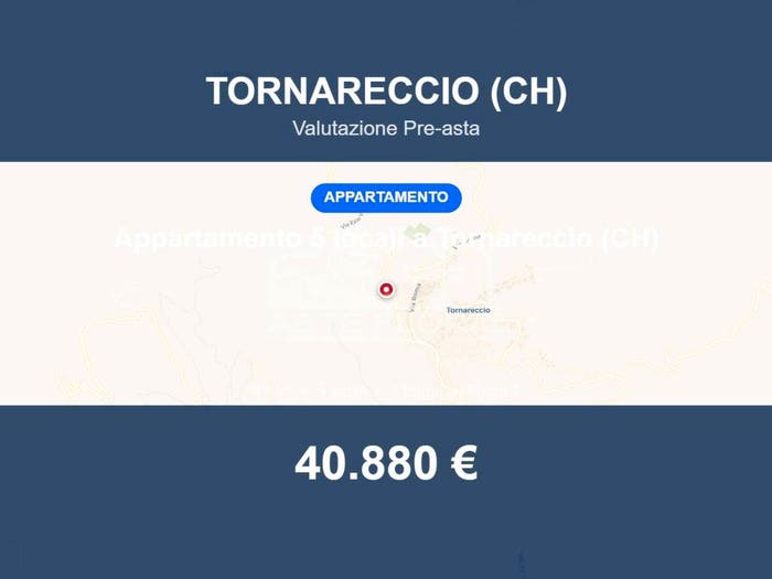 Appartamento con 5 locali in vendita in Via Ezio Vanoni B, Centro, Tornareccio