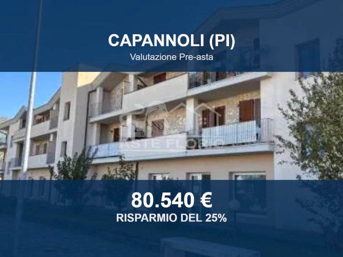 Appartamento trilocale in vendita in Via Antonio Gramsci, Centro, Capannoli