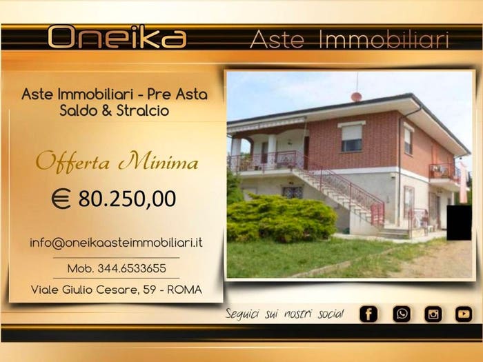 Appartamento con 6 locali in vendita in Via Torino, Robella