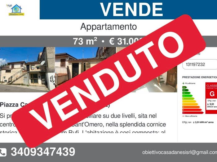 Appartamento quadrilocale in vendita in Piazza Castrum Rufi, Garrufo, Sant'Omero