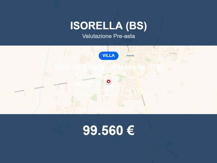 Casa con 6 locali in vendita in Via Morengo, Isorella