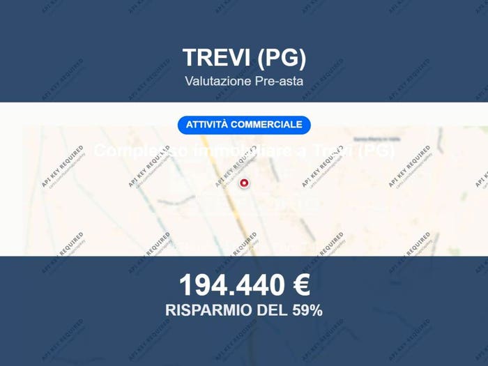 Appartamento monolocale in vendita in Loc Pietrarossa A, Centro, Trevi