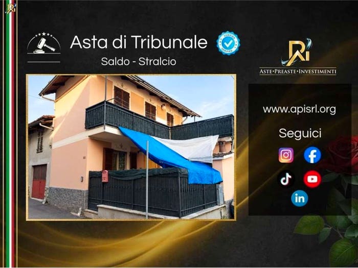 Casa con 6 locali in vendita in Via Dottor Lorenzo Girola, Centro, Buttigliera d'Asti