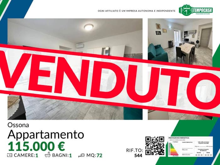 Appartamento bilocale in vendita in Piazza Litta Modigliani, Centro, Ossona