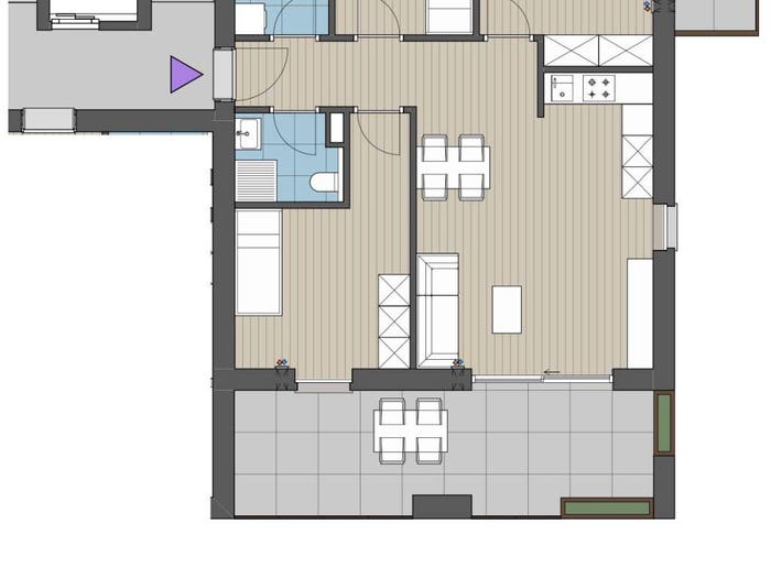 Appartamento quadrilocale in vendita in Via Gioacchino Rossini, Centro, Merano
