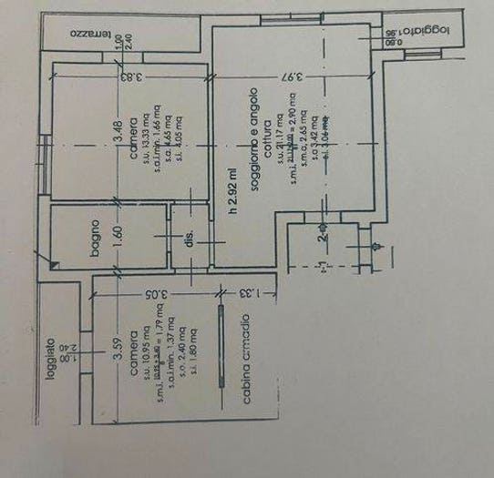 Appartamento trilocale in vendita in Via Sem Benelli, Centro, Montale