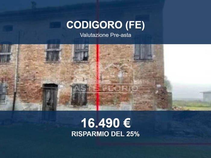 Casa con 6 locali in vendita in Via Gran Linea, Caprile, Codigoro