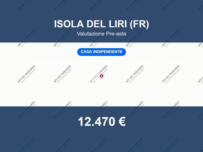 Casa con 6 locali in vendita in Via Magnene, Centro, Isola del Liri