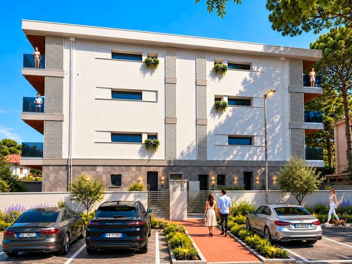 Appartamento quadrilocale in vendita in Viale Belfiore, Centro, Cervia