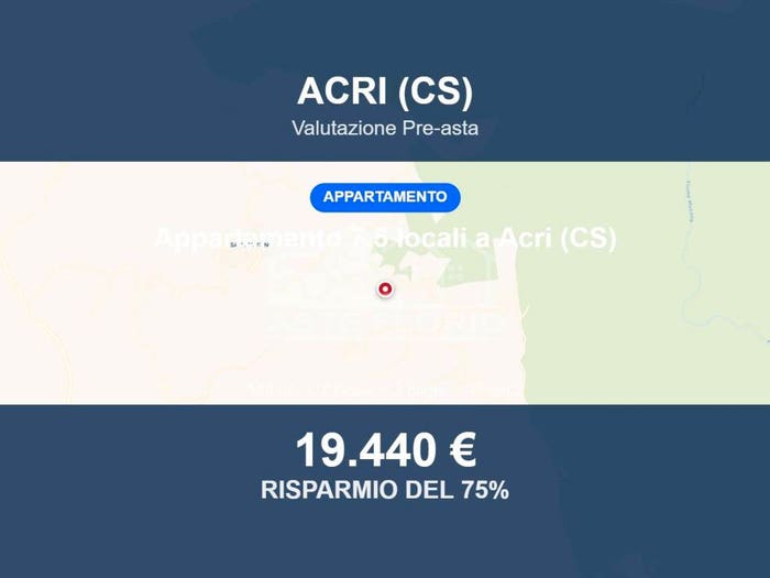 Appartamento con 6 locali in vendita in contrada Ferrante, Ferrante, Acri