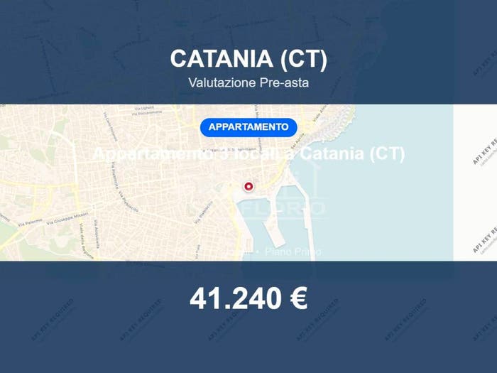 Appartamento trilocale in vendita in Via del Vecchio Bastione, Centro Storico Porto, Catania