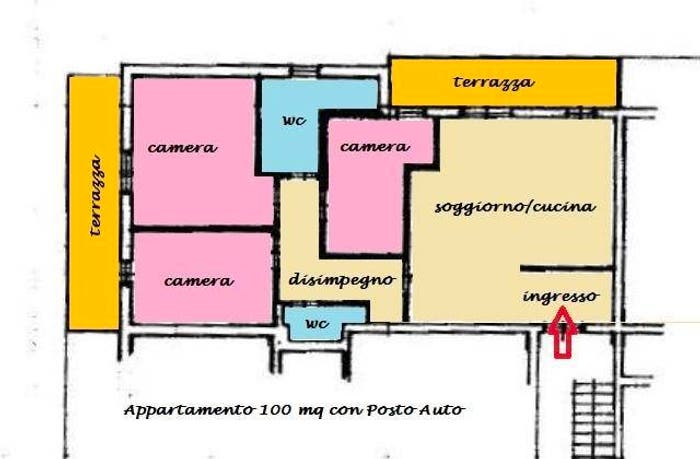 Appartamento con 5 locali in vendita in Stadio Sant'Antonio Marasio, Carrara