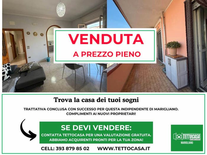 Casa quadrilocale in vendita in Via Zara, Centro, Marigliano