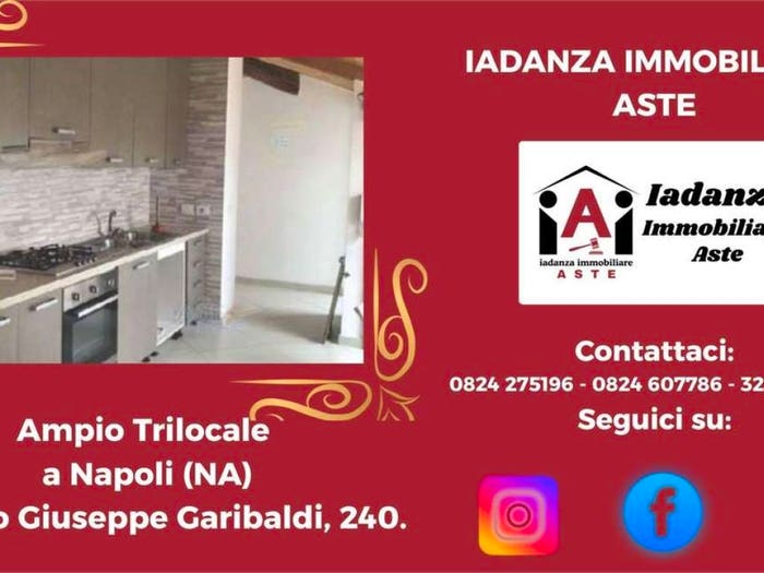 Appartamento trilocale in vendita in Corso Garibaldi, Arenaccia, Napoli