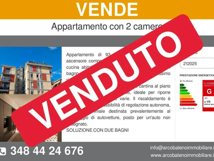 Appartamento trilocale in vendita in Via Aprile, Centro, Levanto