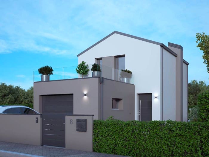 Casa quadrilocale in vendita in Via Lucio Federico Mongardi, Pontegradella, Ferrara