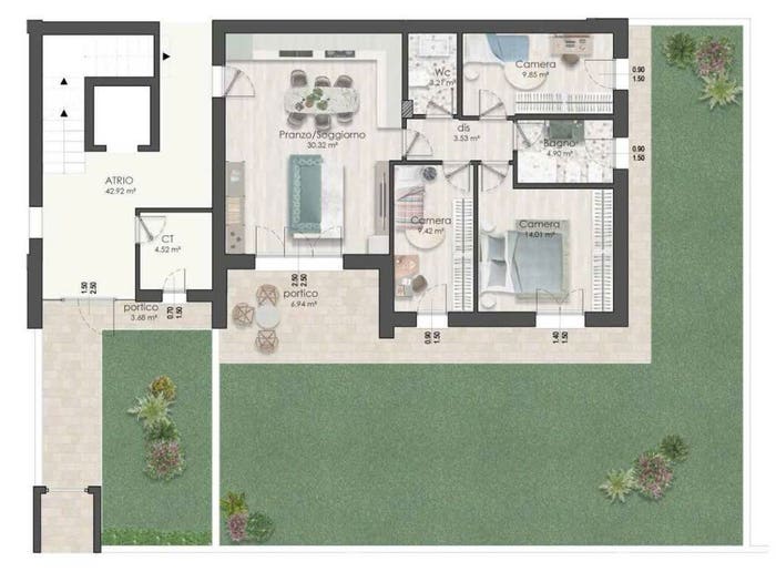 Appartamento con 5 locali in vendita in Via Virginia Wolf, Maranello