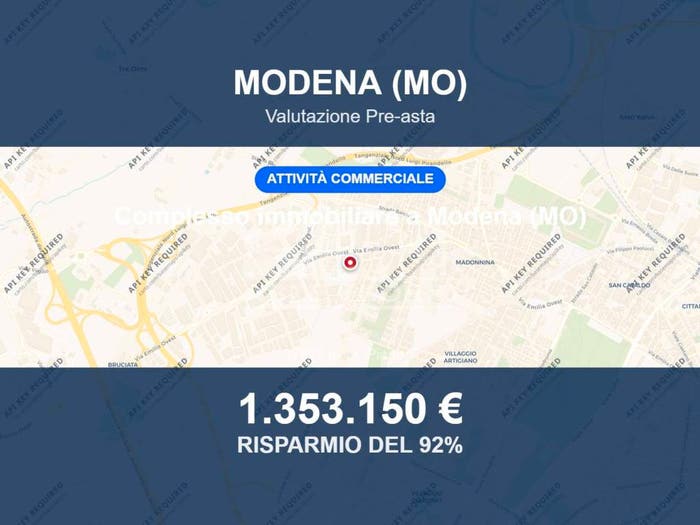 Appartamento monolocale in vendita in Via Emilia Ovest, Villaggio Giardino Cognento Cittanova Baggiovara, Modena