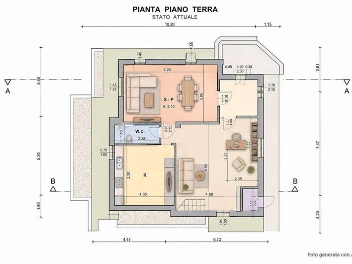 Casa con 5 locali in vendita in via Carlo Levi, Tivolille Pasquali Merenzata, Mendicino