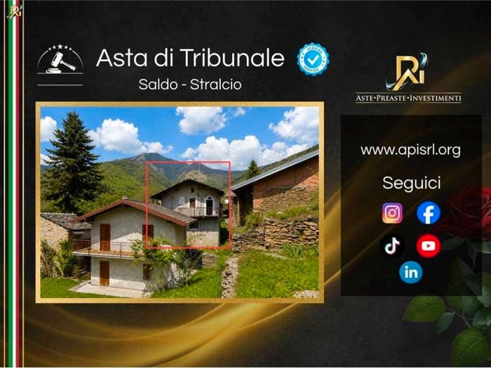 Casa quadrilocale in vendita in Borgata Bianchi, San Damiano Macra