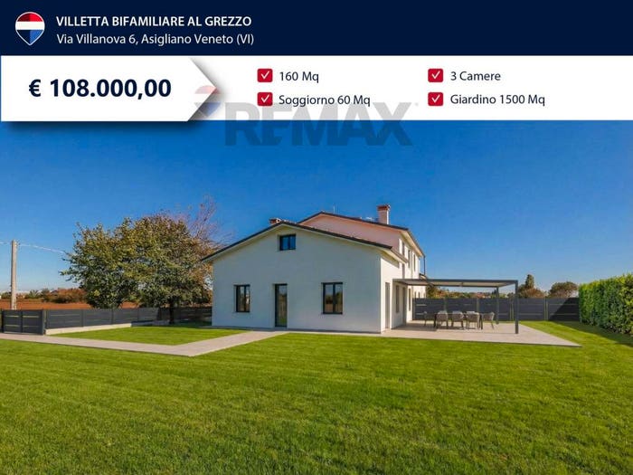 Casa quadrilocale in vendita in Asigliano Veneto