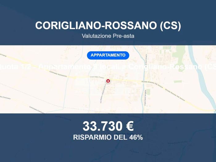 Appartamento con 6 locali in vendita in Contrada Frasso snc, Rossano Stazione, CoriglianoRossano